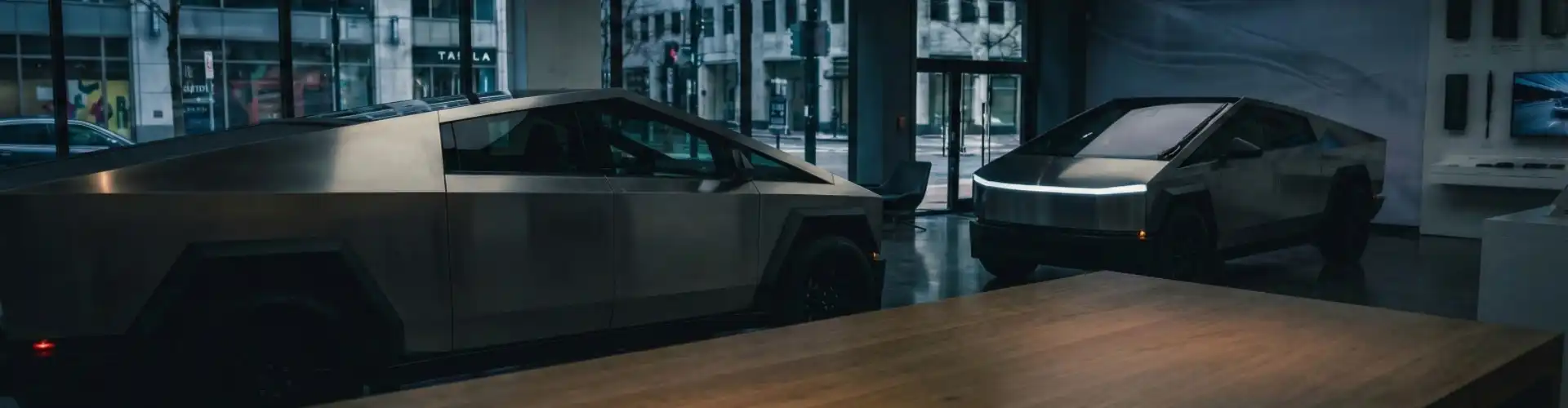 Background image of Tesla Cybertruck