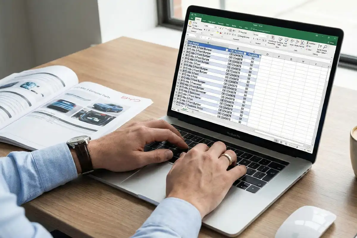 Step 1 Submit Your Inquiry List